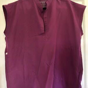 Figs Rafeala Scrub Deep Purple Top (retired)